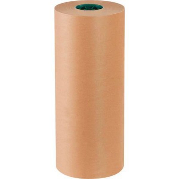 The Packaging Wholesalers Poly Coated Virgin Kraft Paper, 50 lbs., 18"W x 600'L, 1 Roll PKPPC1850
